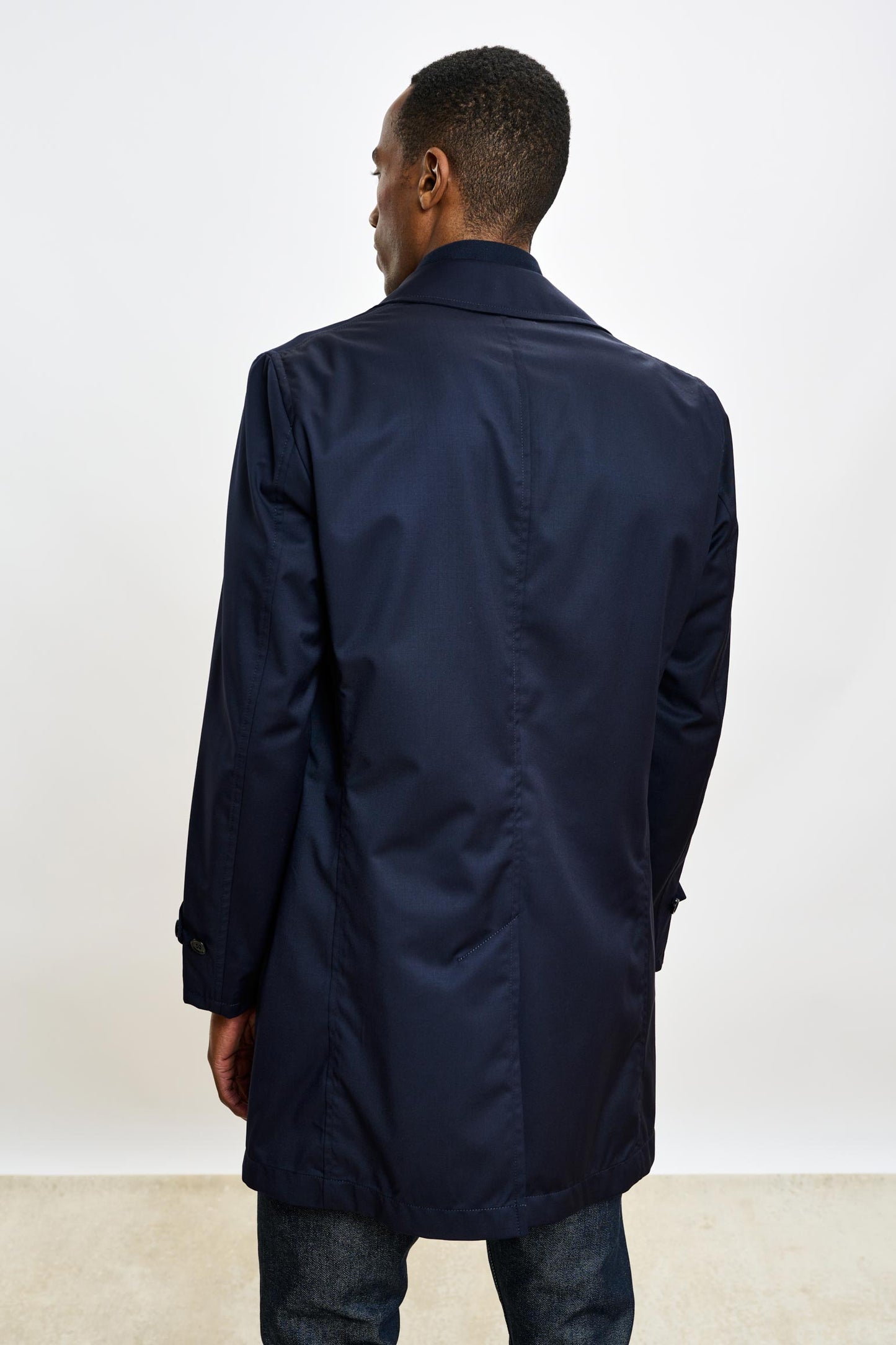 Lomond Reversible Raincoat Navy