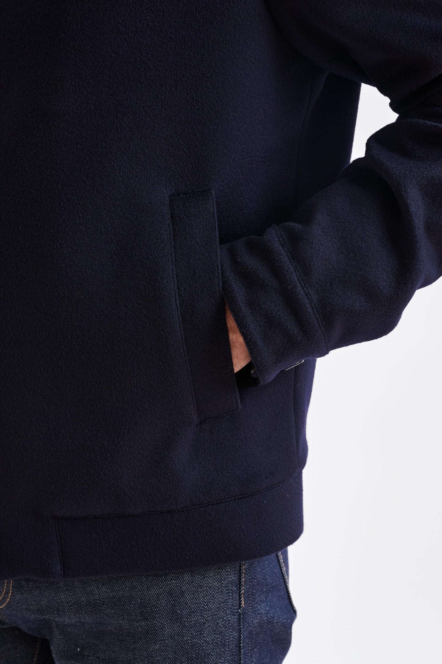 Navy Wool Warwick Jacket Zeus