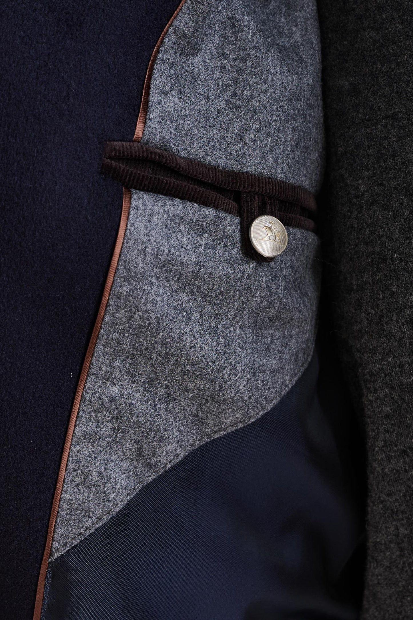 Navy Wool Warwick Jacket Zeus