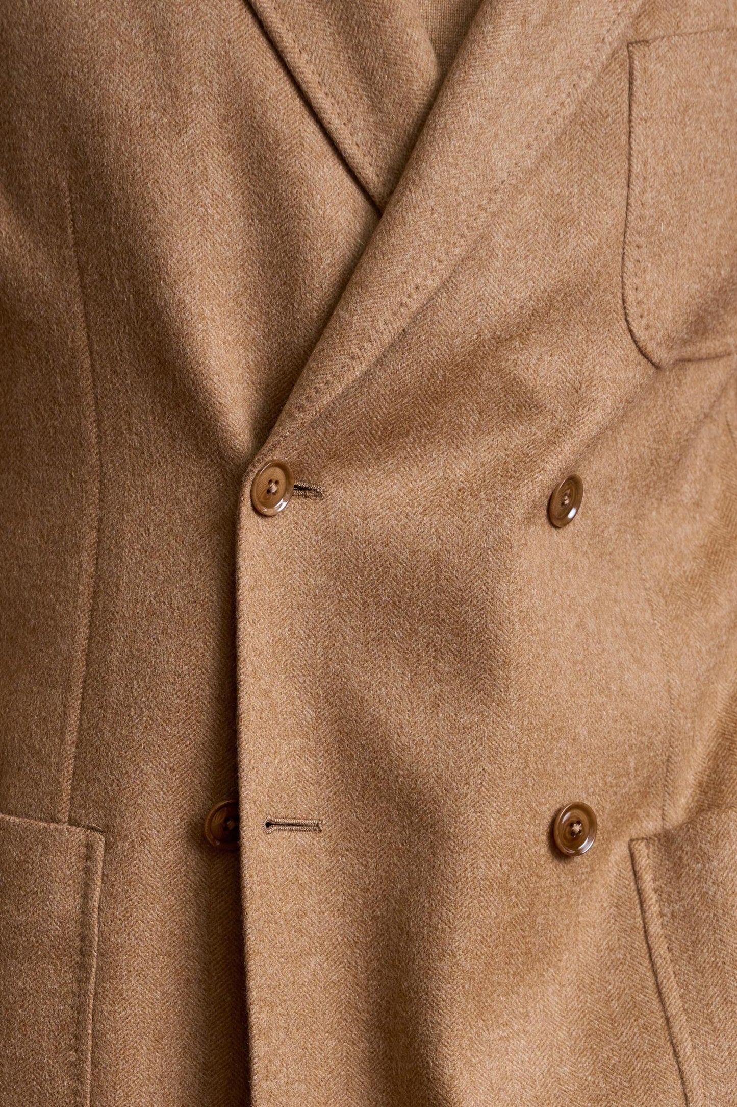 Brown 100% Cashmere Kenton Jacket St Moritz