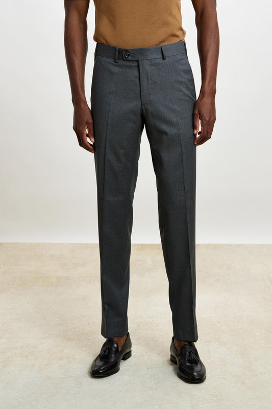 Farley Trouser New Deluxe Mid Grey Melange