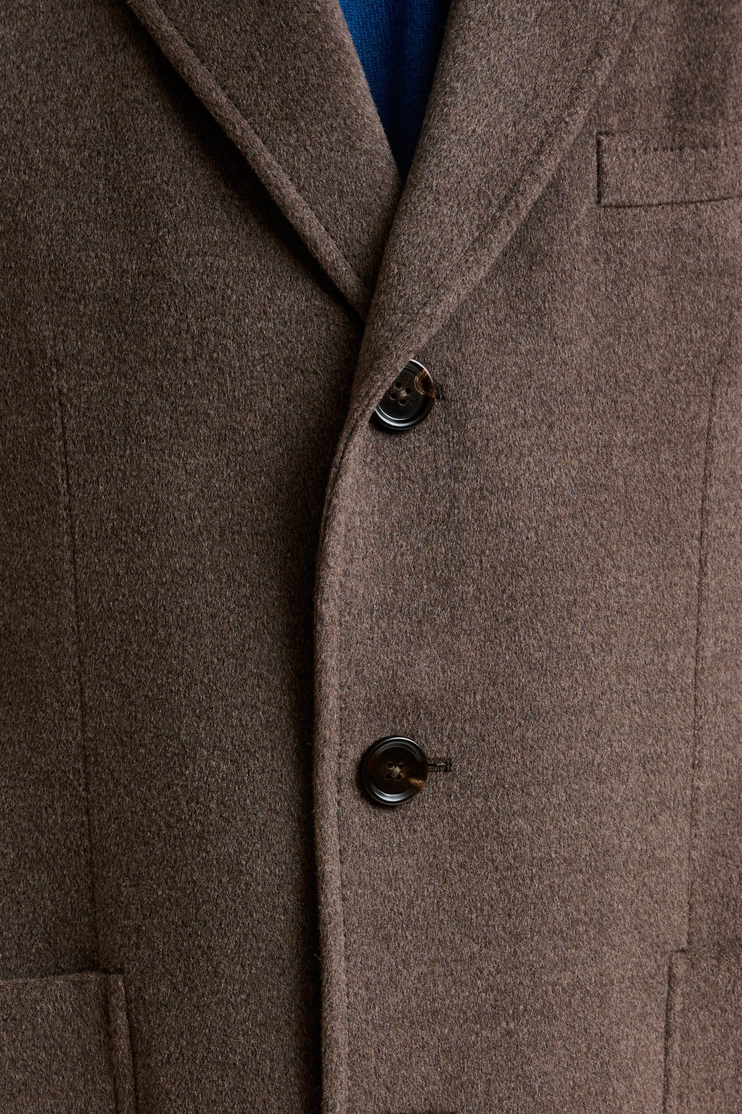 Dark Brown Wool Lincoln Overcoat Zeus