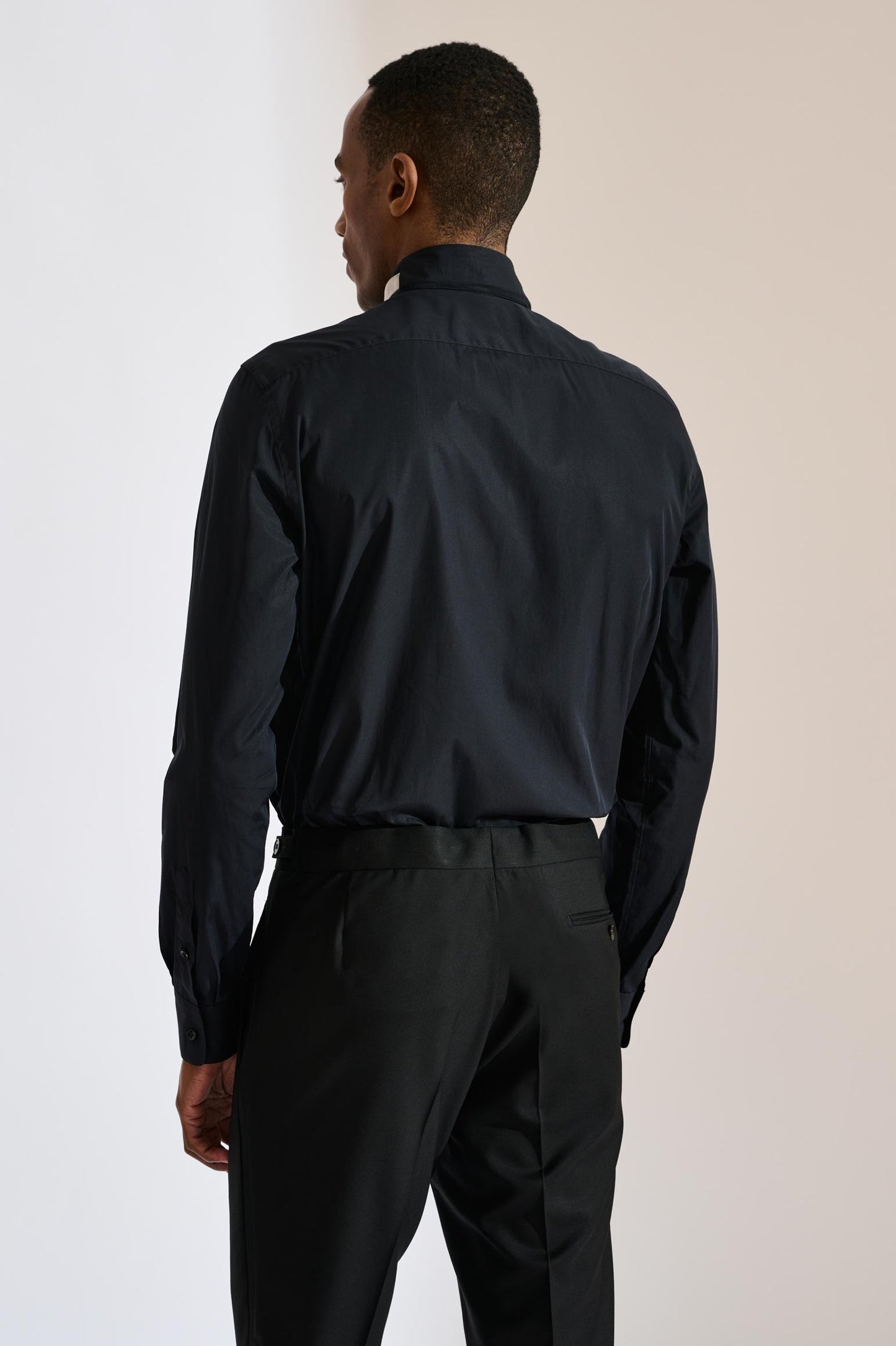 Formal Shirt Poplin Black