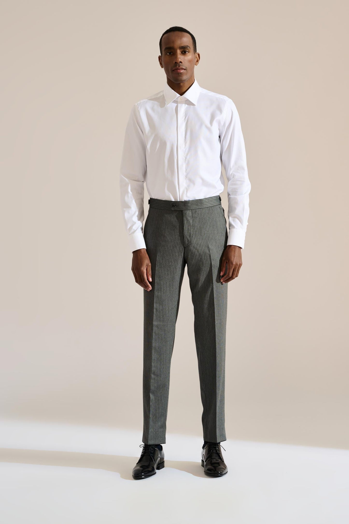 Formal Shirt Poplin Stretch White