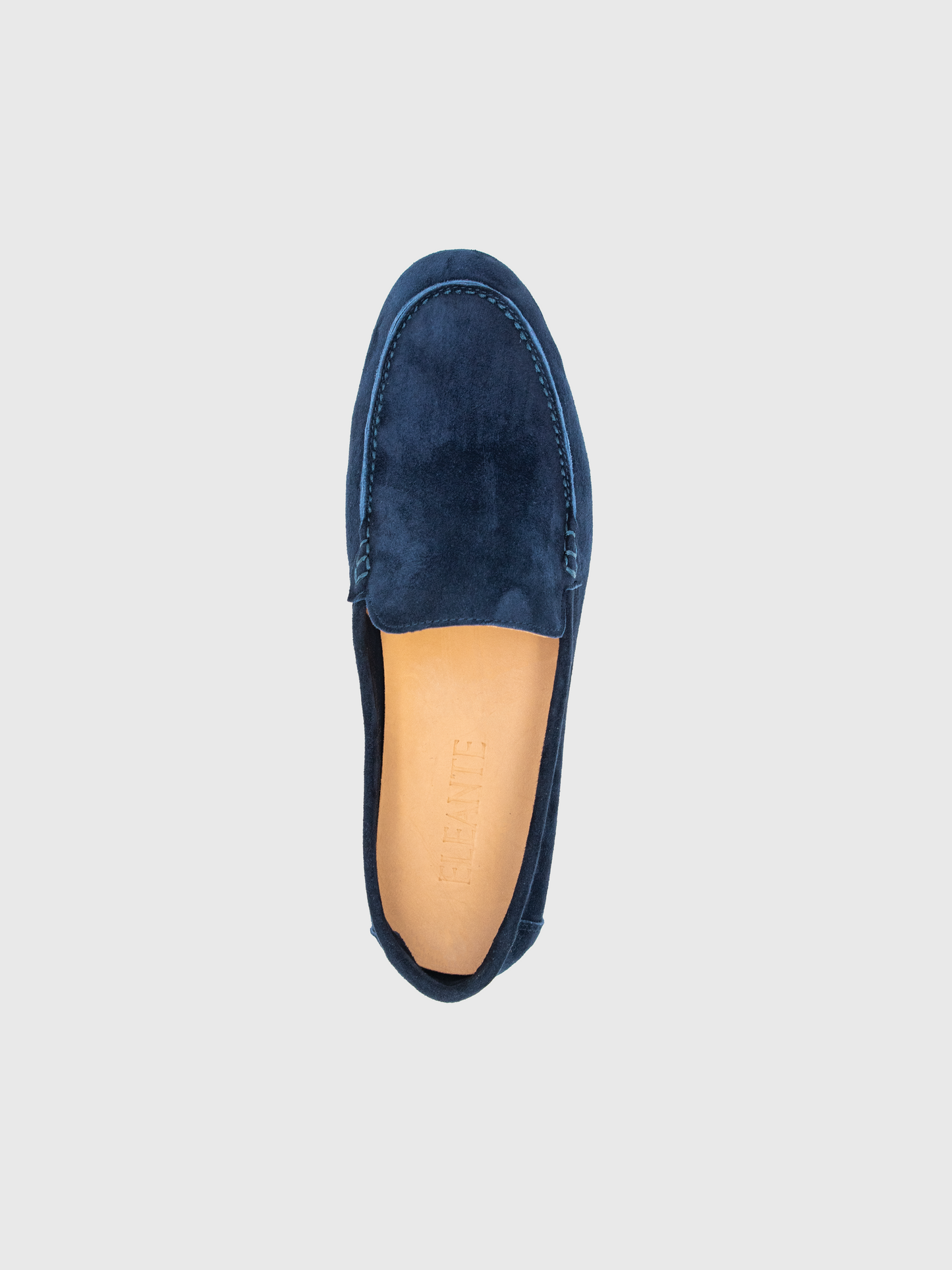 Marina Suede Loafers - Navy Blue