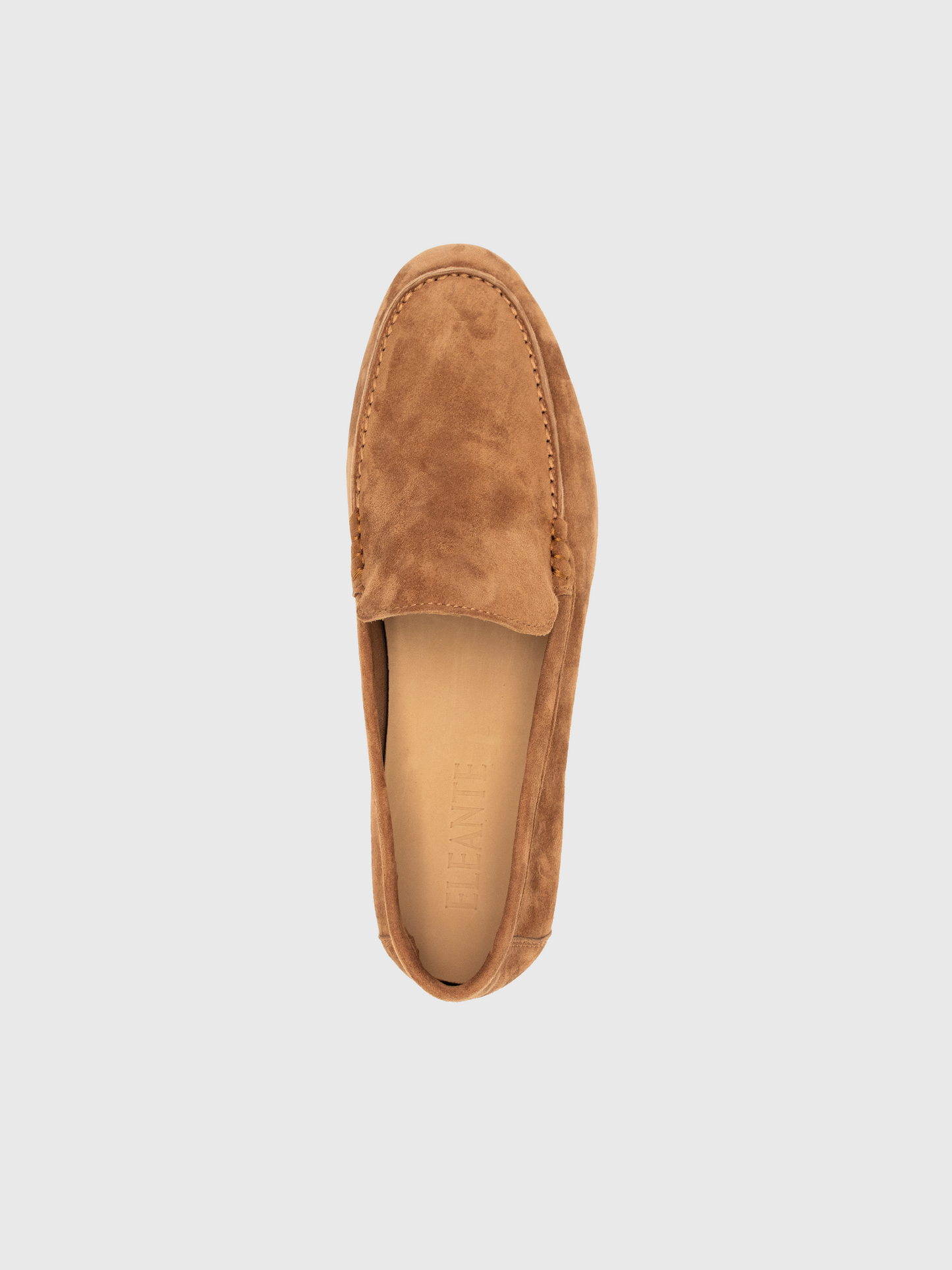 Marina Suede Loafers - Caramel Brown